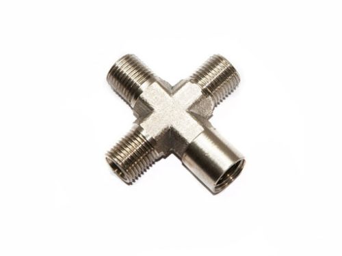 Pneumatikus X Légcsatorna Elosztó 4x1/8" HSV2