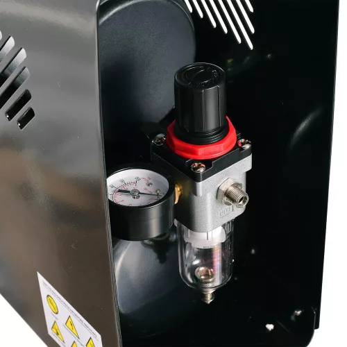 Professzionális Kéthengeres Airbrush Kompresszor 3,5L Tartállyal