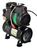 Airbrush kompresszor 2 ventilátorral, 3 literes tartállyal, folyamatos működéshez, fúvókaméret kompatibilitás: 0,2-1,0 mm - AS-326