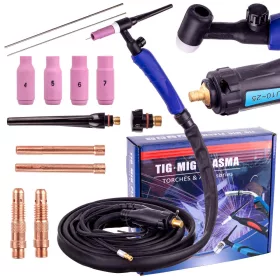   TIG LIFT SR-17V Hegesztőpisztoly Szett MMA/MIG-MAG Gépekhez, 4m, 140A