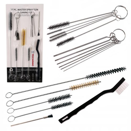 TC Technic CK-17 17 darabos Szórópisztoly Tisztító Készlet