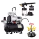 Modellező Airbrush Szett Kompresszorral és Kiegészítőkkel