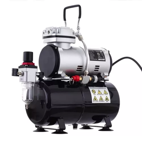 Modellező Airbrush Szett Kompresszorral és Kiegészítőkkel