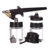 Modellező Airbrush Szett Kompresszorral és Kiegészítőkkel