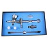Modellező Airbrush Festékszóró Készlet 3 Fúvókával, Gyorscsatlakozóval, Kettős Működéssel és 7 cm<sup>3</sup> Tartállyal Technic HS-80KT
