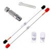 Technic HS-30KT Modellező Airbrush Festékszóró Készlet 3 Fúvókával, Gyorscsatlakozóval
