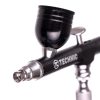 Modellező Mini Airbrush Festékszóró 0,3 mm-es Fúvókával - Technic B-130 Kettős Hatású Fekete Mini