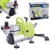Modellező Kompresszor Airbrush Festékszórókhoz - TC Technic AS18-3, 0,2-1,0 mm Fúvókaméret, 1/6 LE (124W), Automatikus Indítás/Leállítás