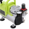 Modellező Kompresszor Airbrush Festékszórókhoz - TC Technic AS18-3, 0,2-1,0 mm Fúvókaméret, 1/6 LE (124W), Automatikus Indítás/Leállítás