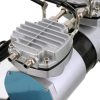Kétdugattyús Kompresszor és Vákuumszivattyú Airbrush Festékszórókhoz - TC Technic AS30W