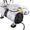 Kétdugattyús Kompresszor és Vákuumszivattyú Airbrush Festékszórókhoz - TC Technic AS30W