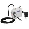 Mini Airbrush Kompresszor Készlet Festékszóróval és Tartozékokkal - TC Technic HS08AC-SKF, 0,2 mm Fúvóka, Double Action