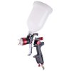 Festőpisztoly 1,7 mm-es Fúvókával, 600 ml LVLP Technika H-901P, 2-2,3 bar Nyomáshoz