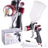 Festőpisztoly Alacsony Térfogatigényű, Alacsony Nyomású Technic H-901P 2,0 mm-es Fúvókával, 2-2,3 Bar Nyomáshoz, 600 ml Tartállyal