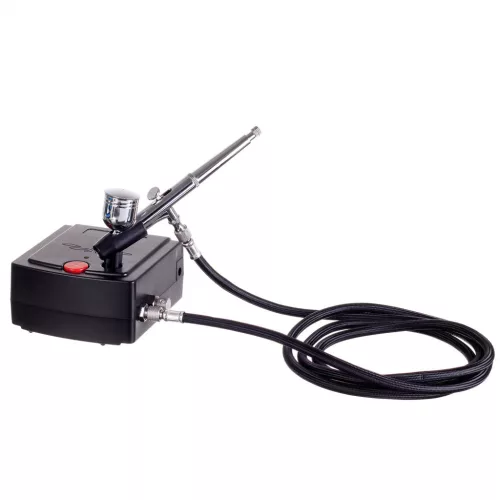 Technic TC-100AK Mini Airbrush Szett – Csendes Kompresszor 0.3mm Fúvókával