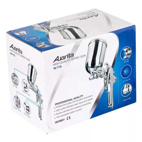 Auarita W-71G 1,3 mm Szórópisztoly Oldaltartállyal