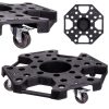 Technic TC0509KJ Gurulós Kocsi Autókerekek Mozgatásához, 150 kg Terhelhetőséggel, 115 mm-es Magassággal, 4,5 kg Súly