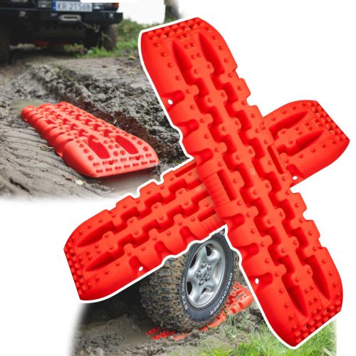 2 db-os Homokcsapda Készlet 4x4 Terepjáró Piros 10 Tonna Technic TS503 - Sárban és Hóban Használható