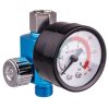 Mini nyomáscsökkentő és nyomásszabályzó festékpisztolyokhoz - 1/4" Sicopro Air Zöld MF-07