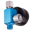 Mini nyomáscsökkentő és nyomásszabályzó festékpisztolyokhoz - 1/4" Sicopro Air Zöld MF-07