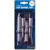Véső készlet 125 mm kerek befogatással - Légkalapácsokhoz - TC Technic ACL-001