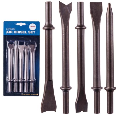 Hosszú Vésőszár Készlet 175 mm Kerek Befogatással Pneumatikus Vésőgépekhez - TC Technic ACL-003