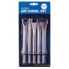 Hosszú Vésőszár Készlet 175 mm Kerek Befogatással Pneumatikus Vésőgépekhez - TC Technic ACL-003