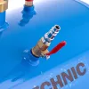 TC Technic 40L Gumiabroncs Felfújó Nyomástartály 0-20 bar