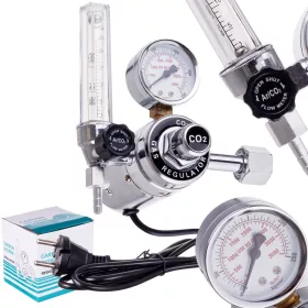   TC Technic CO2/Argon Reduktor Fagyásmentesítővel, 25 l/perc