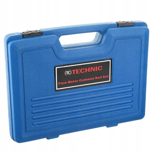TC Technic Common Rail Befecskendező Visszafolyás Teszter Készlet, 24 db-os