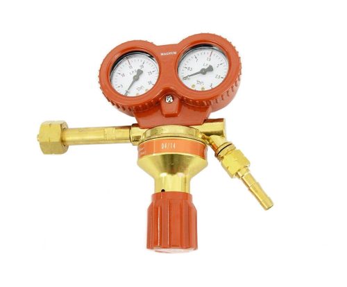 Nagy kapacitású propán reduktor TC Technic LR-130 nyomásmérővel és nyomásszabályzóval - 5000 l/h, 0-25 bar, Ø LH-8 mm
