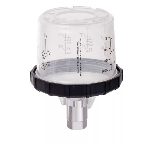 Festékkeverő Rendszerkészlet 200 ml (50 db) – 125 µm Szűrővel és Adapterrel