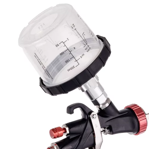 Festékkeverő Rendszerkészlet 200 ml (50 db) – 125 µm Szűrővel és Adapterrel