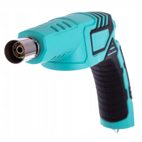 Propán-Bután Forrasztólámpa Piezo Gyújtással 1400W + 3 Gázpatron