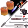 Szétszedhető Gázégő Szett 1400W, 1200°C, 2x300g Gázpatronnal