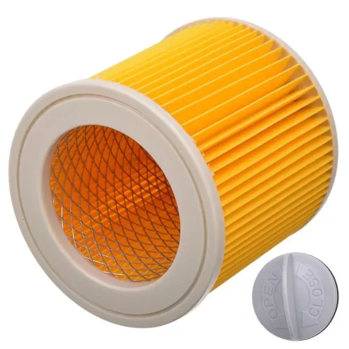 15 db szintetikus porzsák + megerősített hálós szűrő Karcher WD2 PLUS, WD3, SE 4001, SE 4002 porszívókhoz (2.863-314.0 / 6.414-552.0 / 2.863-303.0 cikkszámok kiváltására)