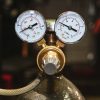 ARGON CO2 Nyomásszabályozó Két Mérőórával és Csatlakozóval
