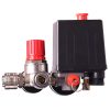 Kompresszor nyomáskapcsoló nyomásszabályzóval és 2 db nyomásmérővel 1/4" Technic PL-230-2