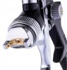 TC Technic Black H-827PK Szórópisztoly Készlet 4 db HVLP Fúvókával (1.4 mm, 1.7 mm, 2.0 mm, 2.5 mm)
