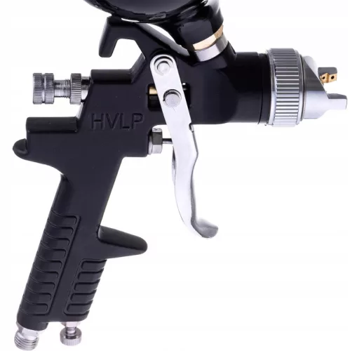 TC Technic Black HVLP Szórópisztoly Készlet – 4 Fúvókával