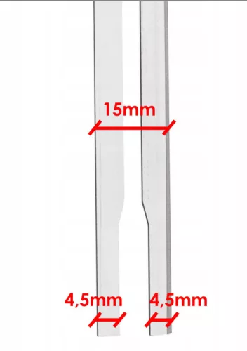 Termikus Kés Pótpenge 25 cm Egyenes