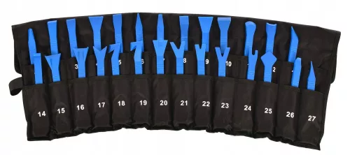Üvegszálas Kárpitbontó Készlet, 27 részes