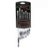 TC Technic 7 részes csuklós racsnis csillag-villáskulcs készlet (8-19 mm)