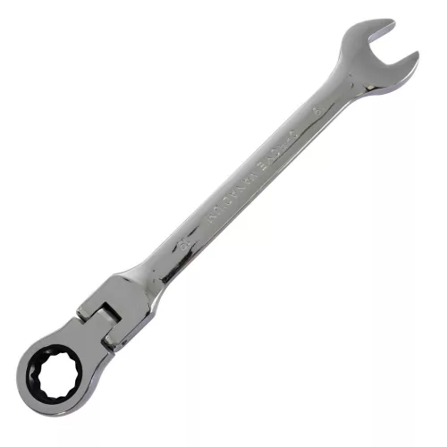 TC Technic Csuklós Racsnis Csillag-Villáskulcs Készlet, 12 részes (8-19 mm)