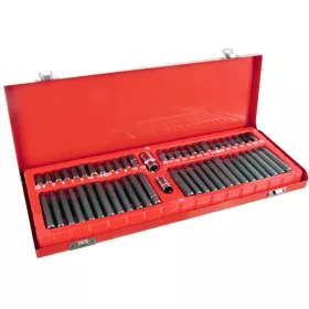  TC Technic 54 részes Bit Készlet Kofferben (Torx, Imbusz, Spline)