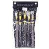 200 mm-es TC Technic JC1545 Lakatos Reszelők Fémhez - 5 darabos Készlet