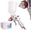 Auarita H-887P HVLP Szórópisztoly 1,4 mm (600 ml) - Rozsdamentes Acél, Közepes Nyomású Típus