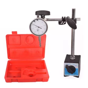   TC Technic Mágneses Mérőóra Állvánnyal és Kofferrel, 0-10mm