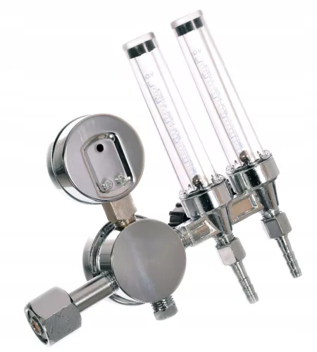 TC Technic ZR-67D CO2/Argon Nyomáscsökkentő Reduktor Két Rotaméterrel