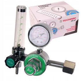   TC Technic ZR-67 Precíziós Nyomáscsökkentő Reduktor Rotaméterrel, Argon/CO2